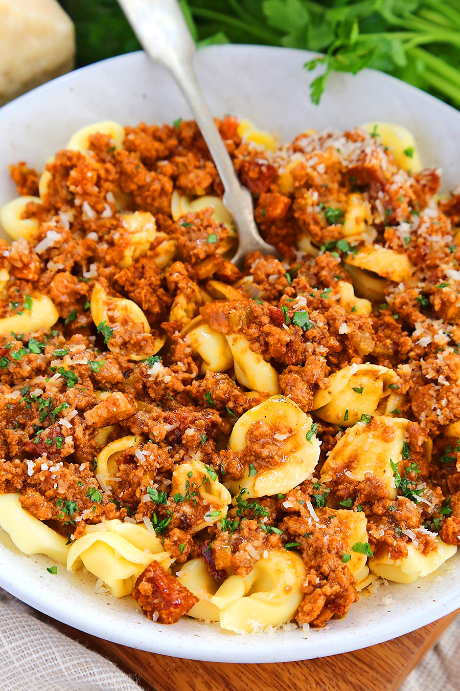 Tortellini Bolognese – The Comfort of Cooking