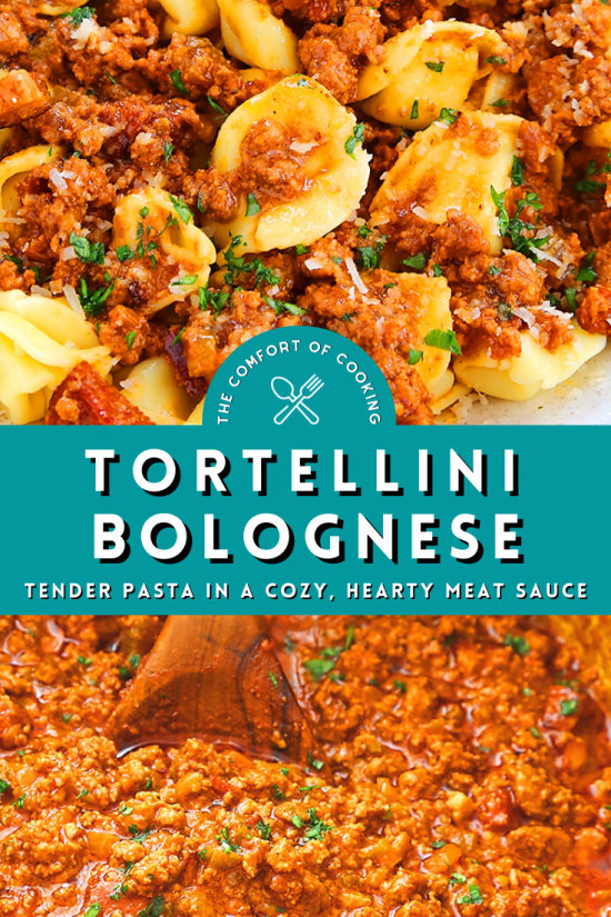 Tortellini Bolognese - The Comfort of Cooking Tortellini Bolognese - The Comfort of Cooking