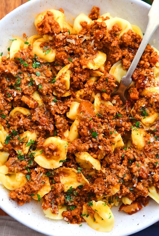 Tortellini Bolognese – The Comfort of Cooking