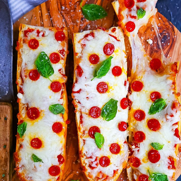 Easy French Bread Pizzas