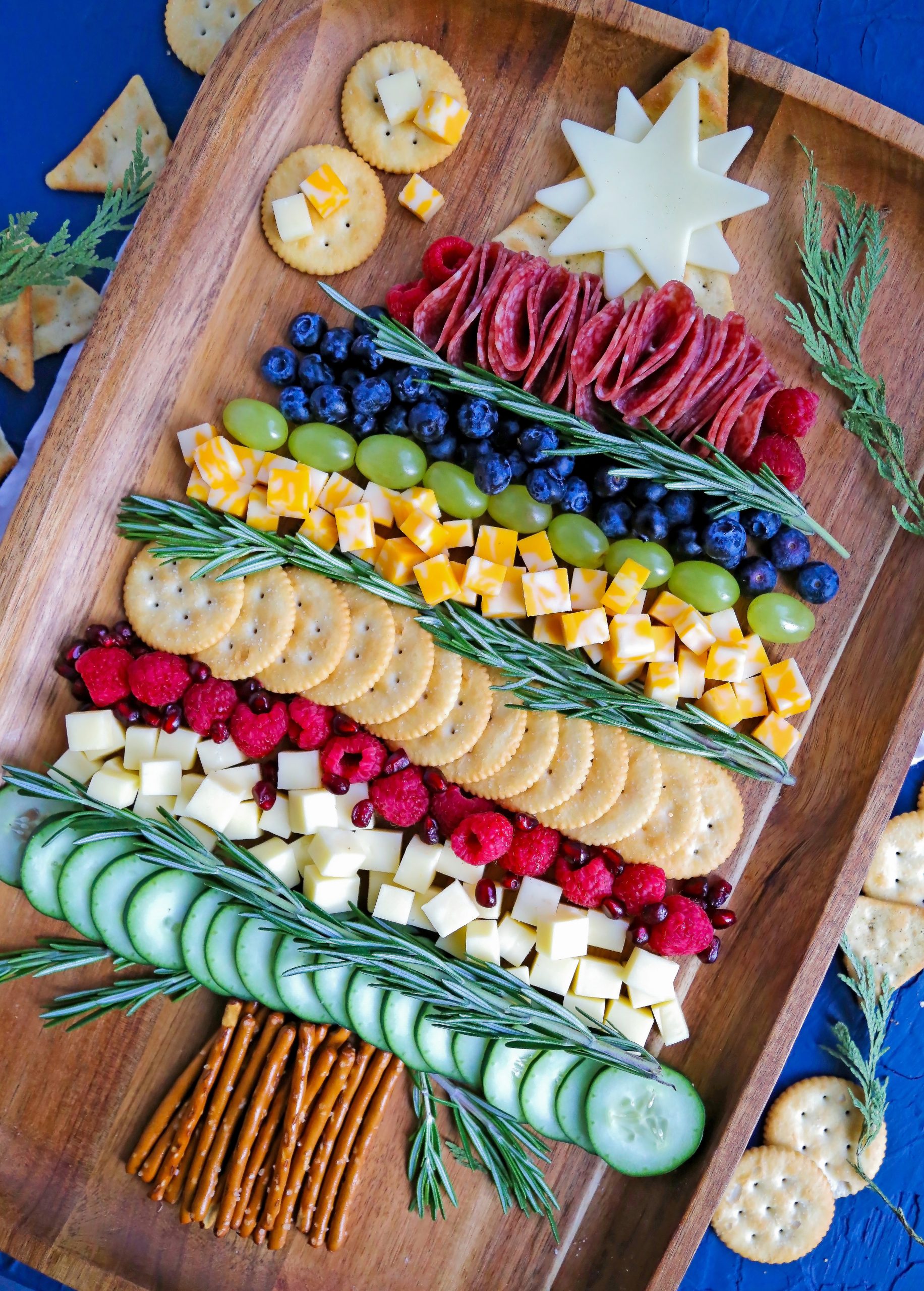 Christmas Tree Charcuterie Board