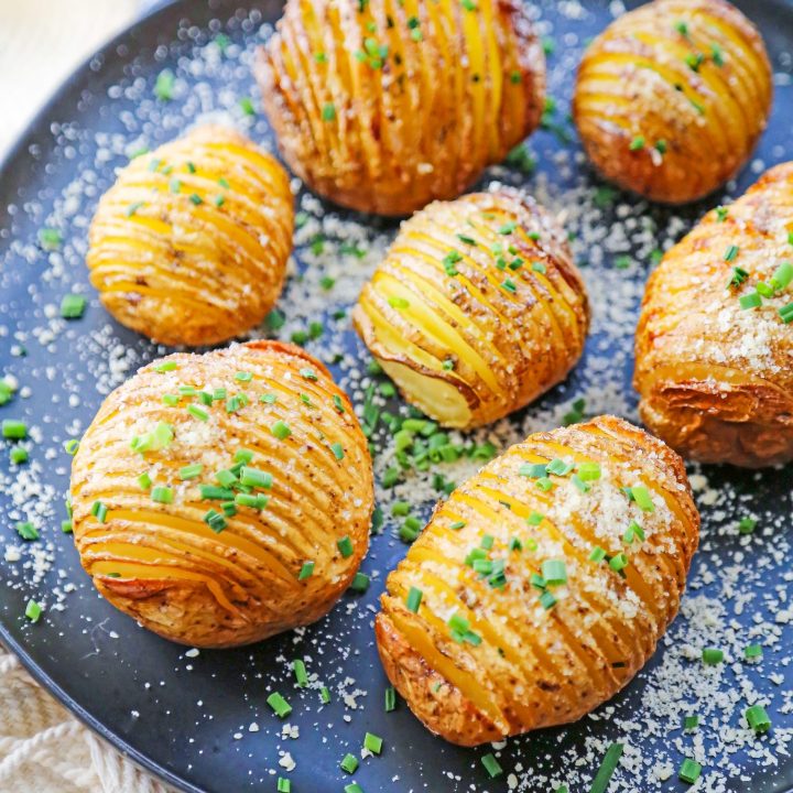 Parmesan Hasselback Potatoes