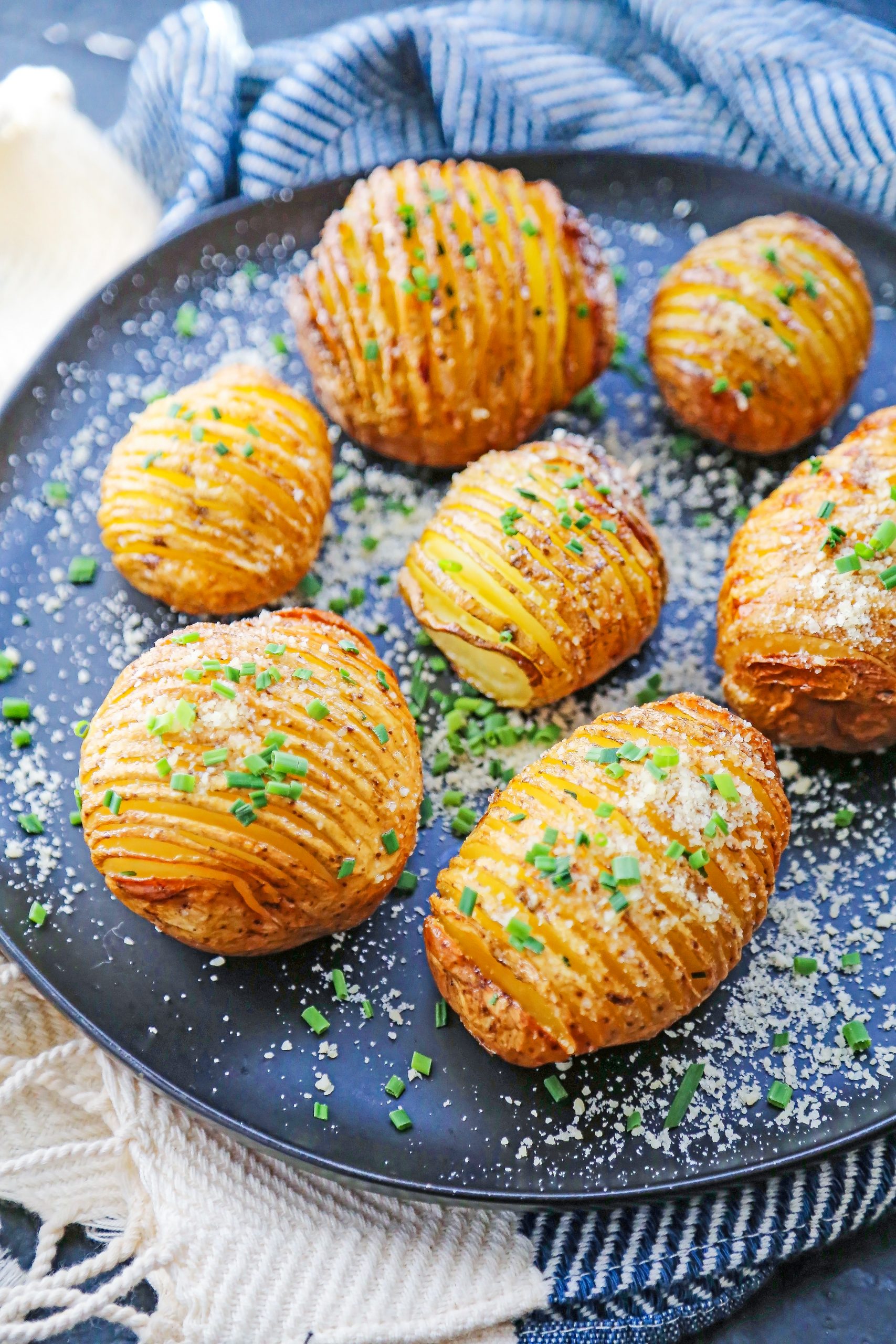 Parmesan Hasselback Potatoes