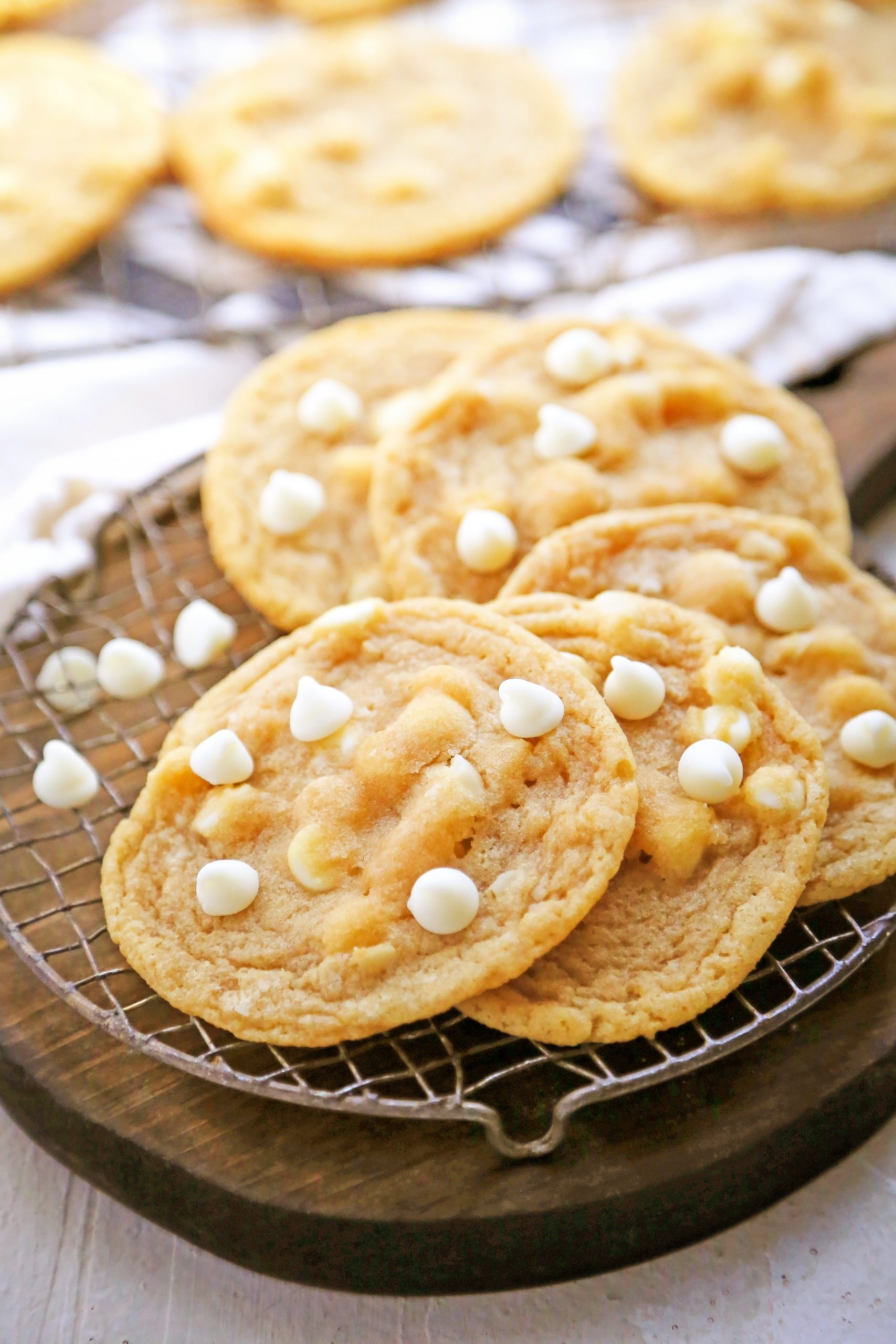 Soft & Chewy White Chocolate Macadamia Nut Cookies