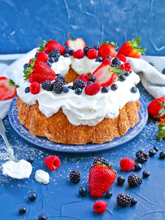 Tips on making an angel food cake that's truly heavenly