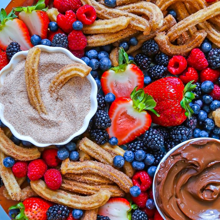 Churro & Berry Dessert Board