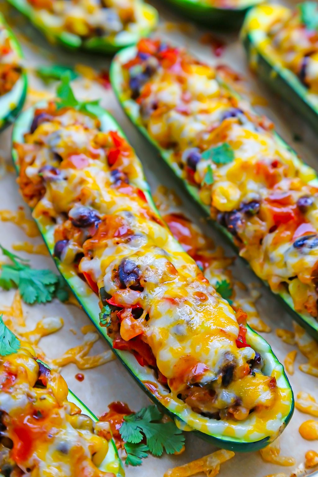 Mexican Burrito Zucchini Boats The Comfort of Cooking