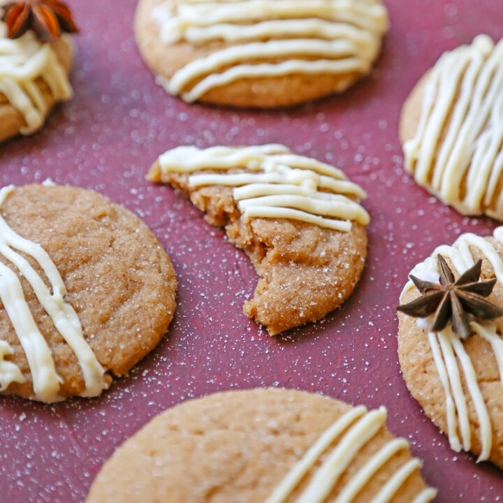 Chewy Spice Cake Mix Cookies